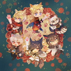 This is a pixiv picture whose title is 【PFLS】テイル島の戦い.