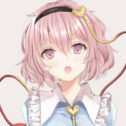 This is a pixiv picture whose title is さとり.