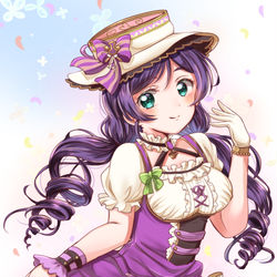 This is a pixiv picture whose title is お茶会.