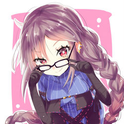 This is a pixiv picture whose title is 考えてみたら、人間のふりした格好をする必要もないのよね.