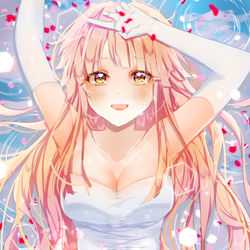 This is a pixiv picture whose title is こころ.