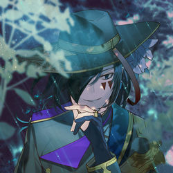 This is a pixiv picture whose title is 【PFLS】片眼を欠いた怪物.