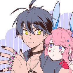 This is a pixiv picture whose title is メギドログその4.