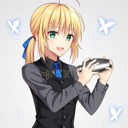 This is a pixiv picture whose title is バーテンダーアルトリア.