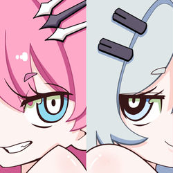 This is a pixiv picture whose title is Rosalia & Lilia.