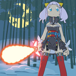 This is a pixiv picture whose title is ルナと映画.