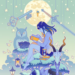 This is a pixiv picture whose title is 3分間ミステリー.