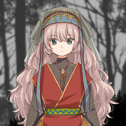 This is a pixiv picture whose title is どこかの子.