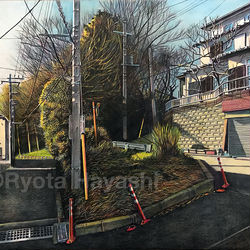 This is a pixiv picture whose title is 残照 和光市南.