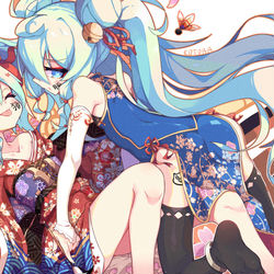 This is a pixiv picture whose title is 謹賀新年.
