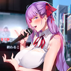 This is a pixiv picture whose title is カラオケ👌👄😈❤️.