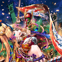 This is a pixiv picture whose title is 【戦国やらいでか】前田利家.