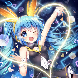 This is a pixiv picture whose title is My Dear Bunny♥.