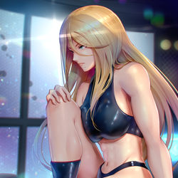 This is a pixiv picture whose title is サムス.