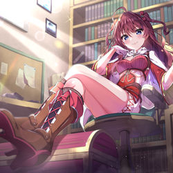 This is a pixiv picture whose title is 志希のアトリエ.