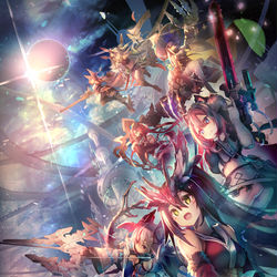 This is a pixiv picture whose title is Paranoid Garden.