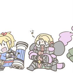 This is a pixiv picture whose title is さいしょは  みんな   しょしんしゃ   だ！  ▼.