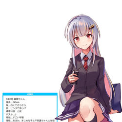 This is a pixiv picture whose title is JK化診断.