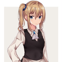 This is a pixiv picture whose title is メイドはやさか様.