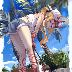 This is a pixiv picture whose title is 足の良さを伝えたかった.