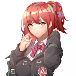 This is a pixiv picture whose title is MP7 少女前线 同人.