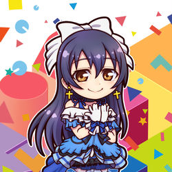 This is a pixiv picture whose title is 海未ちゃんおめでとぉー‼︎.