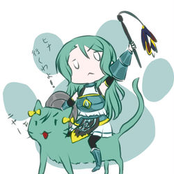 This is a pixiv picture whose title is ネコナイト.