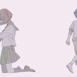 This is a pixiv picture whose title is 僕等.