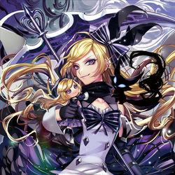 This is a pixiv picture whose title is ダークアリス人形.