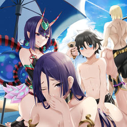 This is a pixiv picture whose title is うみ FGO.