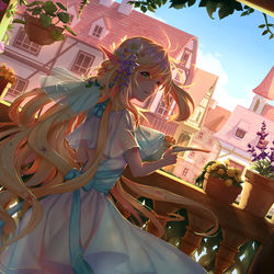 This is a pixiv picture whose title is 【PFLS】お帰りなさい.