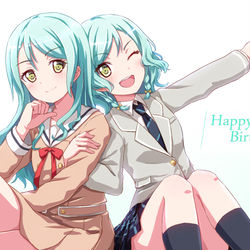 This is a pixiv picture whose title is 氷川姉妹の誕生日2019.