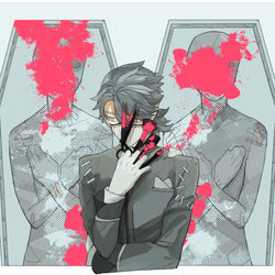This is a pixiv picture whose title is 第五人格ログ（※腐向けあり）.