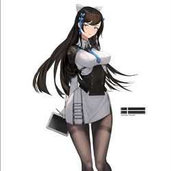 This is a pixiv picture whose title is 秘書.