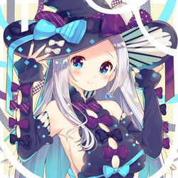 This is a pixiv picture whose title is witch.