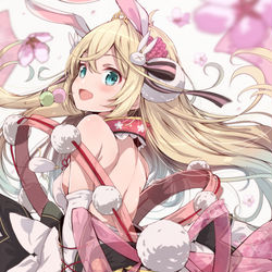 This is a pixiv picture whose title is 春ツキミちゃん.
