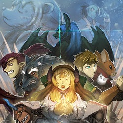 This is a pixiv picture whose title is 【PFLS】ベアステイル最終章指針【王無き国の戦い】.