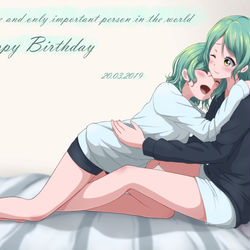 This is a pixiv picture whose title is 一緒に生まれてきてくれて、ありがとう.