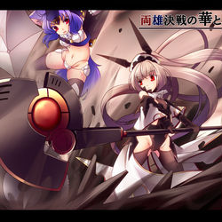 This is a pixiv picture whose title is 【PFLS】両雄決戦の華となりて【タグ提案】.