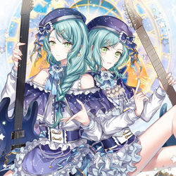 This is a pixiv picture whose title is 姉妹.