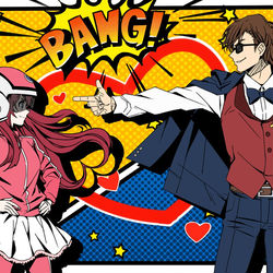 This is a pixiv picture whose title is 幸さく.