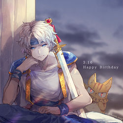 This is a pixiv picture whose title is End of Daylight.