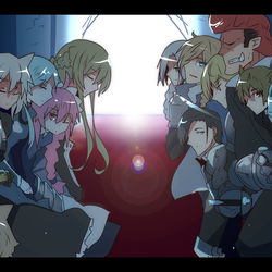 This is a pixiv picture whose title is 【PFLS】我らが王よ、栄華の先へ.