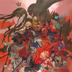 This is a pixiv picture whose title is 【PFLS】火と鉄の国の英雄たち【タグ提案】.