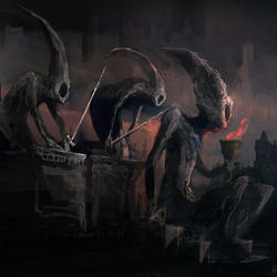 This is a pixiv picture whose title is 【PFLS】イルストラードの守り手.