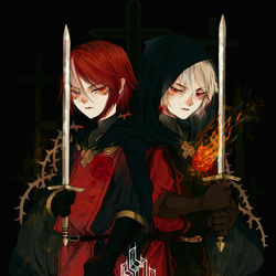 This is a pixiv picture whose title is 【PFLS】rerise【レッドヴァルの戦い】.