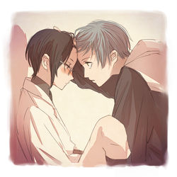 This is a pixiv picture whose title is 発熱.