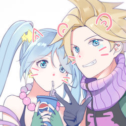This is a pixiv picture whose title is Selfie.