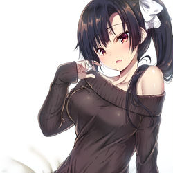 This is a pixiv picture whose title is ニットタイツ生徒会長.