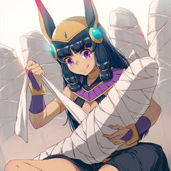 This is a pixiv picture whose title is 嫌パン小説 第4-3話「冥界生活」.
